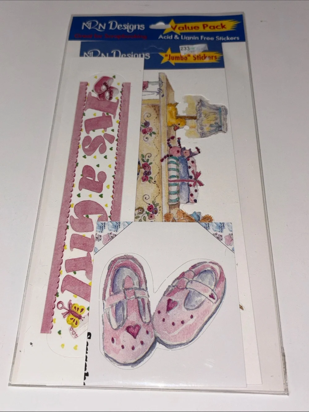 Baby Girl Scrapbook Set 1990s Scrapbook Y2K Scrapbook Collection Baby Girl